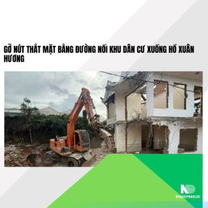 Gỡ nút thắt mặt bằng đường nối khu dân cư xuống hồ Xuân Hương