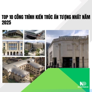 Top 10 công trình kiến trúc ấn tượng nhất năm 2025