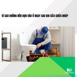 Vì sao không nên dọn vào ở ngay sau khi sửa chữa nhà?